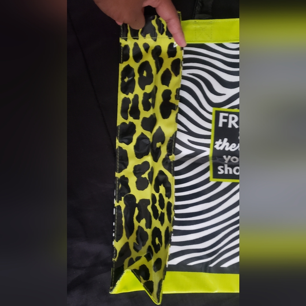 Zebra Reusable Tote - Picture 2 of 6